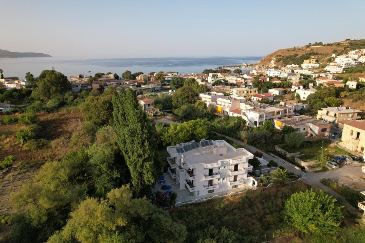 Zourpos Studios & Apartments Kalyves Bagian luar foto